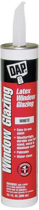 10.1 oz. Latex Window Glazing in White