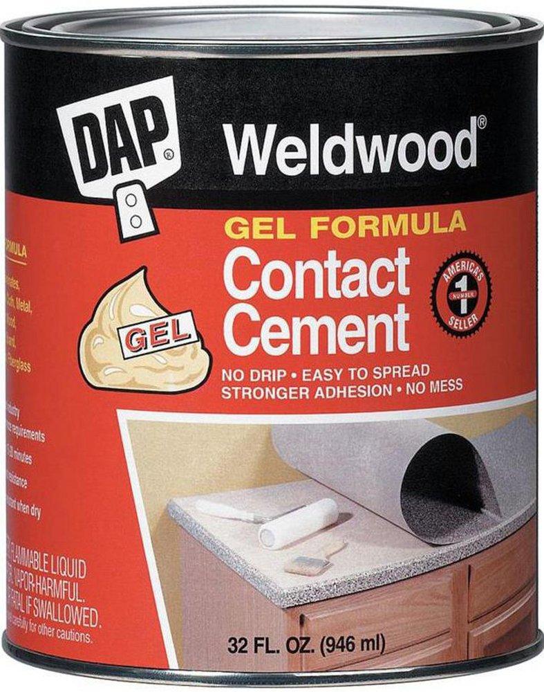DAP Tan Gel Formula Contact Cement in Tan 