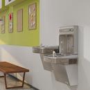 Elkay Stainless Steel High Efficiency Bottle Filling Station & Versatile Bi-Level ADA Cooler 