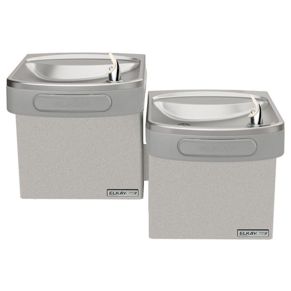 Elkay Light Grey Granite 8 gph Wall Mount Bi-Level ADA Water Cooler 