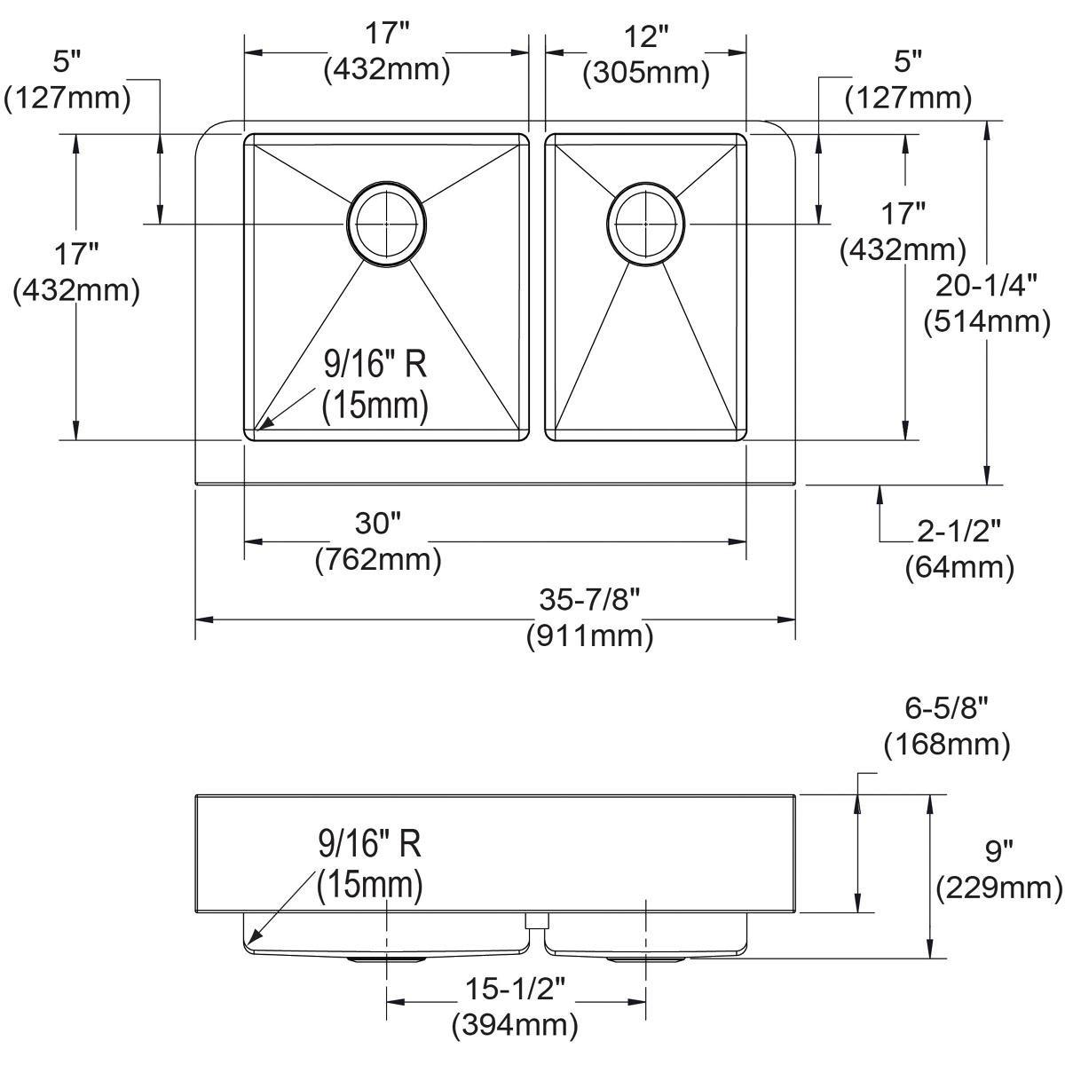 Elkay Stainless Steel 25-5/16 in. 8 gph Wall Mount Bi-Level Green ADA Water Cooler 