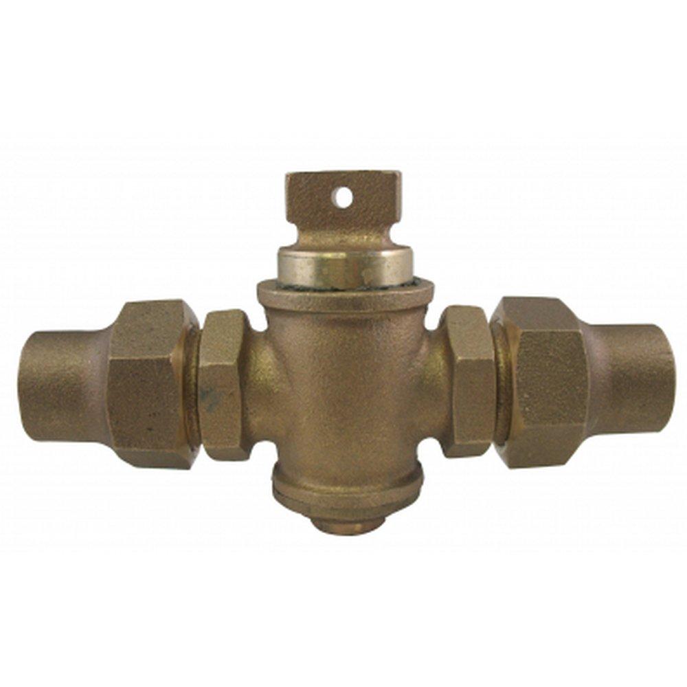 A.Y. McDonald Flared Brass Curb Stop 