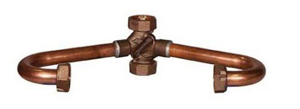 A.Y. McDonald Union Straight Meter Insetter with Nut 