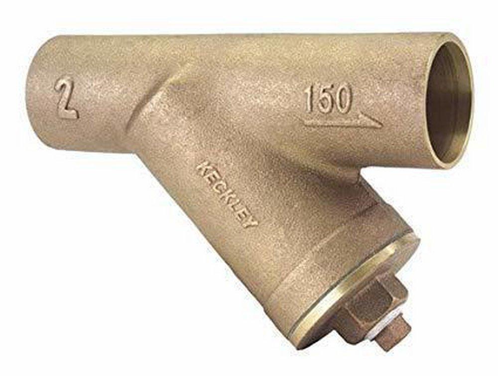 Mueller Steam Specialty 125# Solder Bronze Wye Strainer 