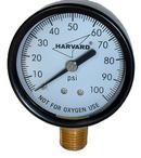 Harvard Steel Case Pressure Gauge 