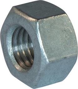 1 in. Galvanized Hex Nut