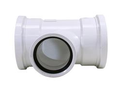 6 x 6 x 4 in. Gasket PVC Double Sewer Wye