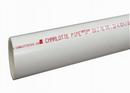White 10 ft. Plain End Schedule 40 Plastic Drainage Pipe 
