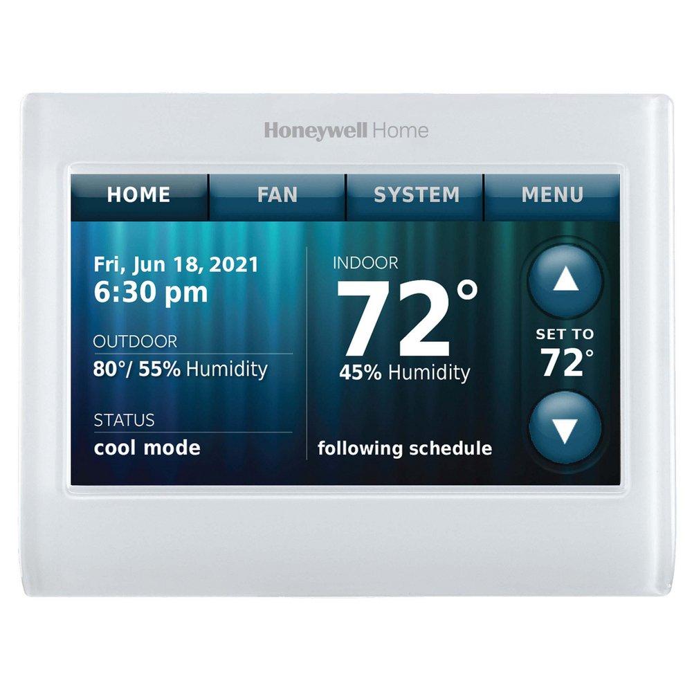 Honeywell Home Premier White® 3H/2C, 2H/2C Programmable Thermostat 