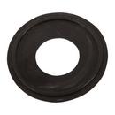 Topline Process Equipment Black 4 in. Clamp 316L Stainless Steel PL Solid End Cap 