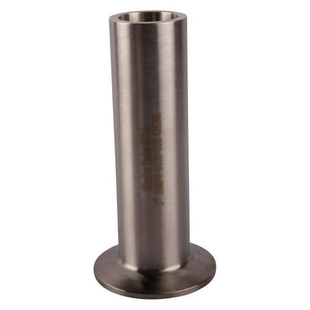 Topline Process Equipment Plain End x Weld 304L Polished Stainless Steel Tube Ferrule 