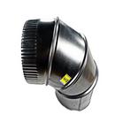 Elgen Manufacturing 26 ga 90 Degree Duct Elbow 