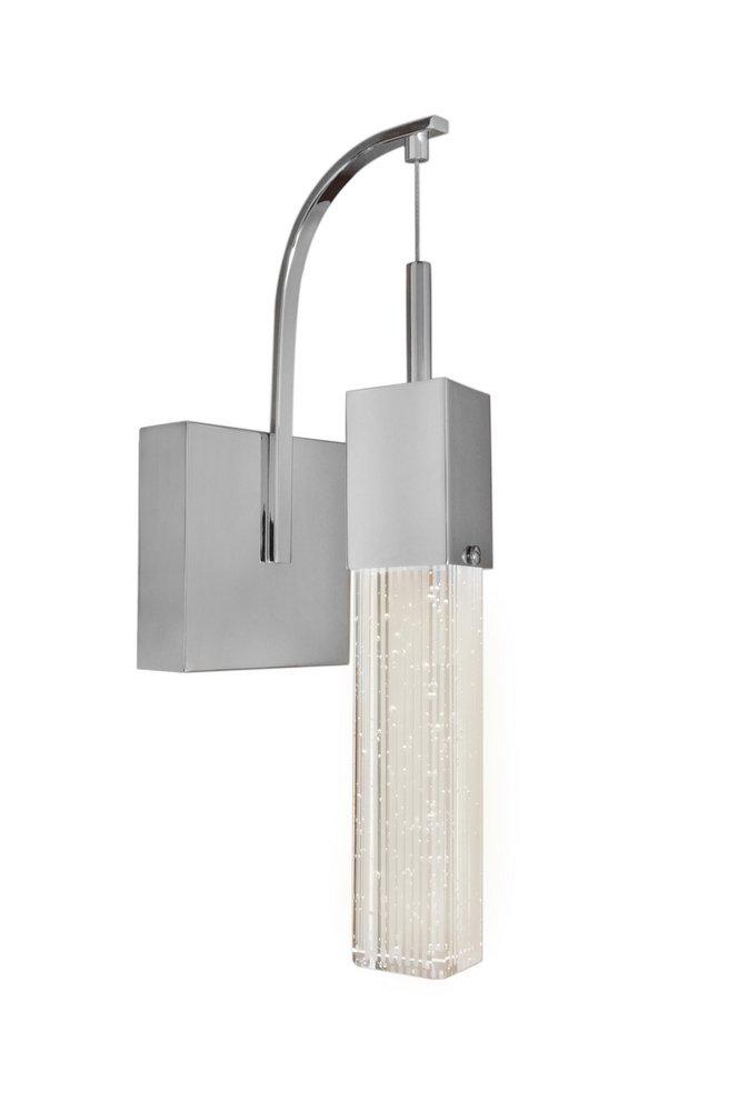 ET2 Lighting Polished Chrome 7.5W 1-Light LED Wall Sconce 
