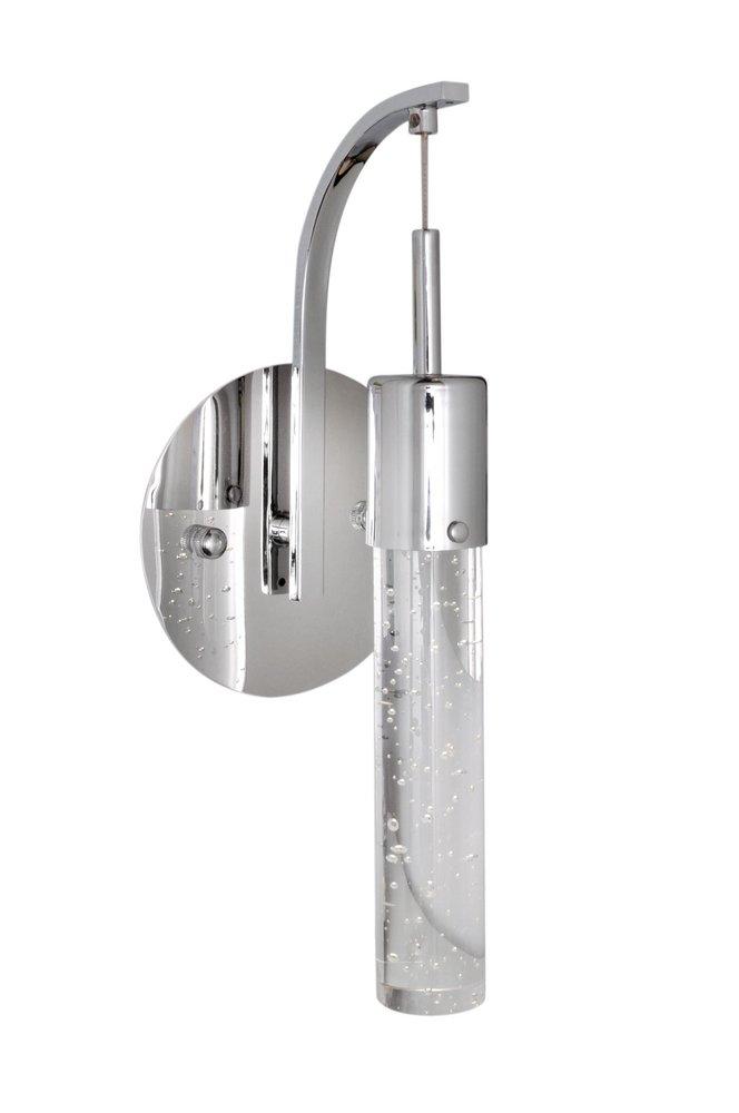 ET2 Lighting Polished Chrome 7.5W 1-Light G9 Wall Sconce 