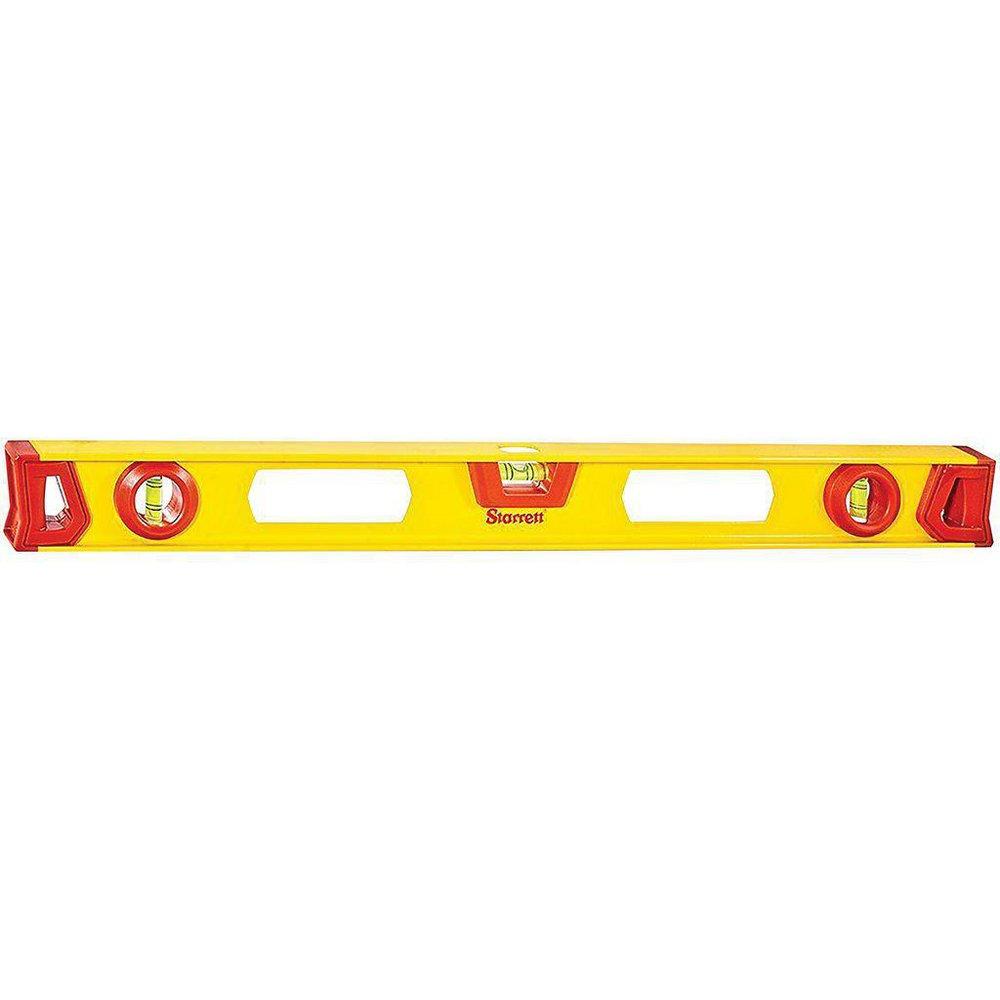 L.S. Starrett Aluminum I-Beam Level 