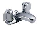 1.5 gpm Two Handle Centerset Bathroom Sink Faucet in Polished Chrome