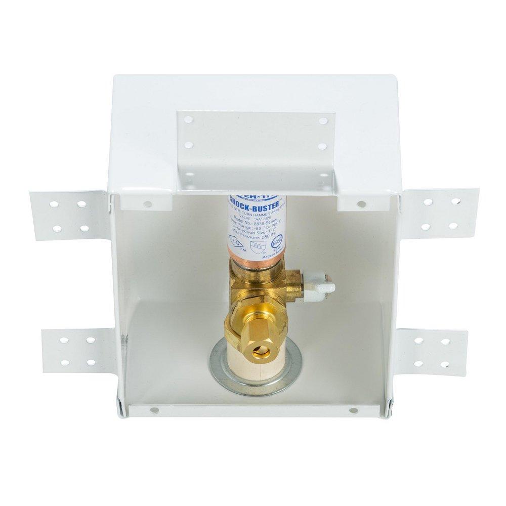 Guy Gray&trade; White 7 in x 7 in x 7 in Ice Maker Supply Box 