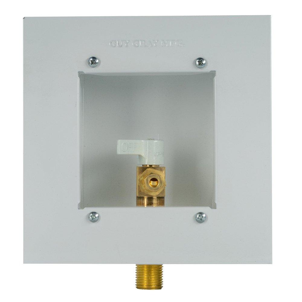 IPS Corporation Powder Coated Sweat Connector with Quarter Turn Valve 