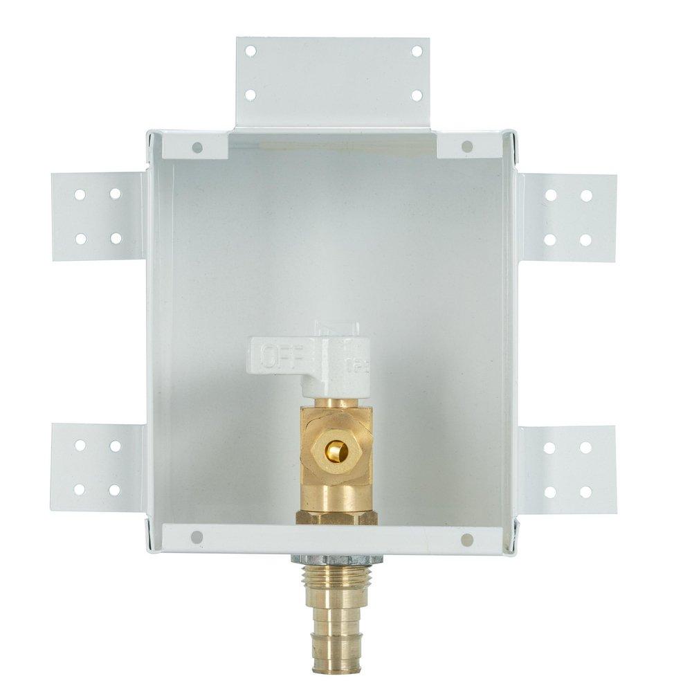 Guy Gray&trade; White Ice Maker Outlet Box 