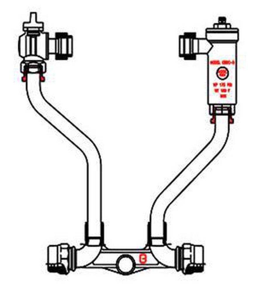 Cambridge Brass MIP Straight Meter Setter 