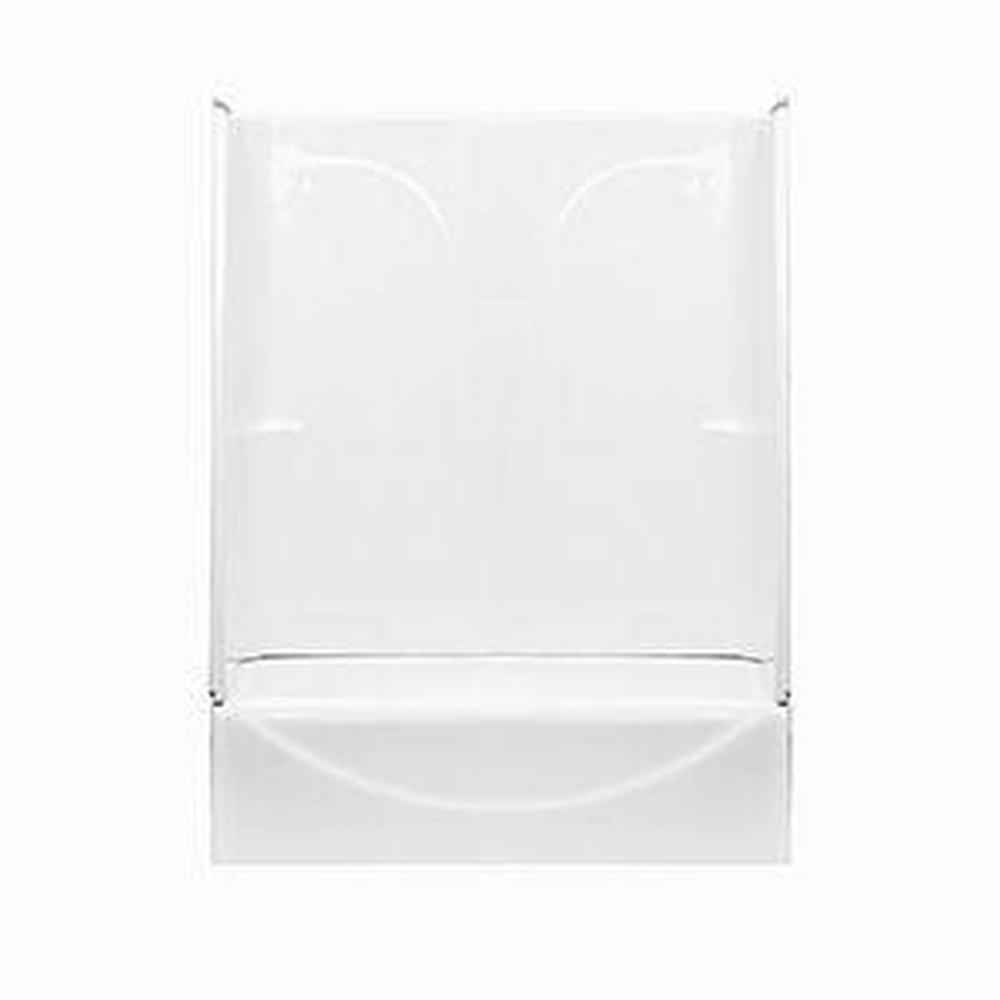 Bathcraft White 60 x 31 in. Fiberglass Left Hand Tub and Shower 