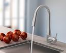 Symmons Industries Stainless Steel Single Handle Pull Down Kitchen Faucet in Polished Chrome 