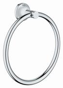 Round Closed Towel Ring in StarLight Chrome