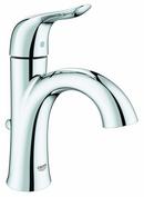 GROHE StarLight&reg; Chrome Single Handle Monoblock Bathroom Sink Faucet 