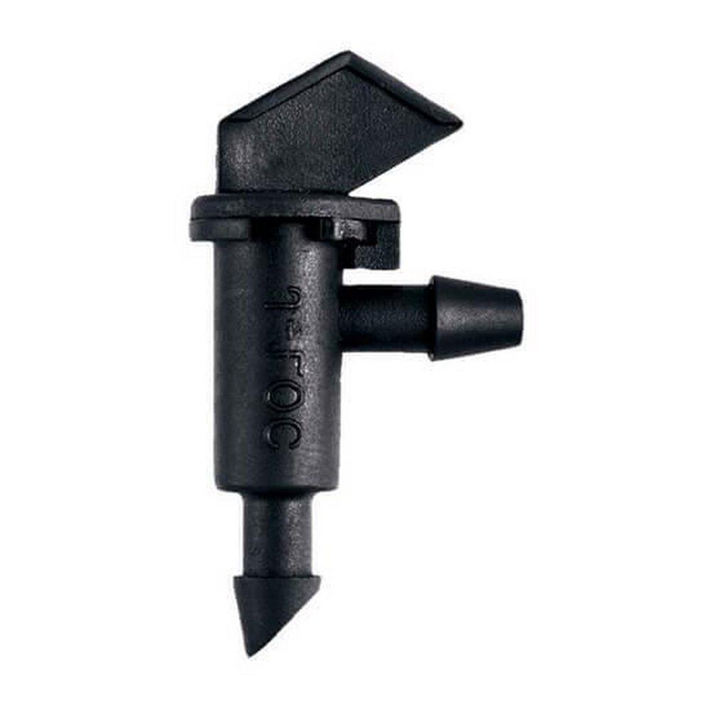 Jain Irrigation Black 1/4 in. Barbed Emitter 