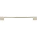 12-5/16 in. Thin Square Pull in Brushed Nickel