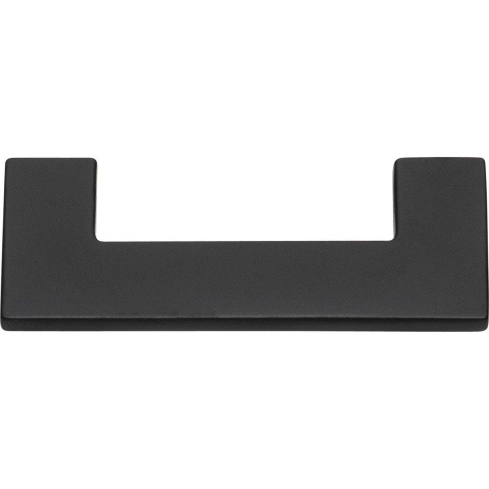 Atlas Homewares Black 3-1/8 in. U-Turn Pull 