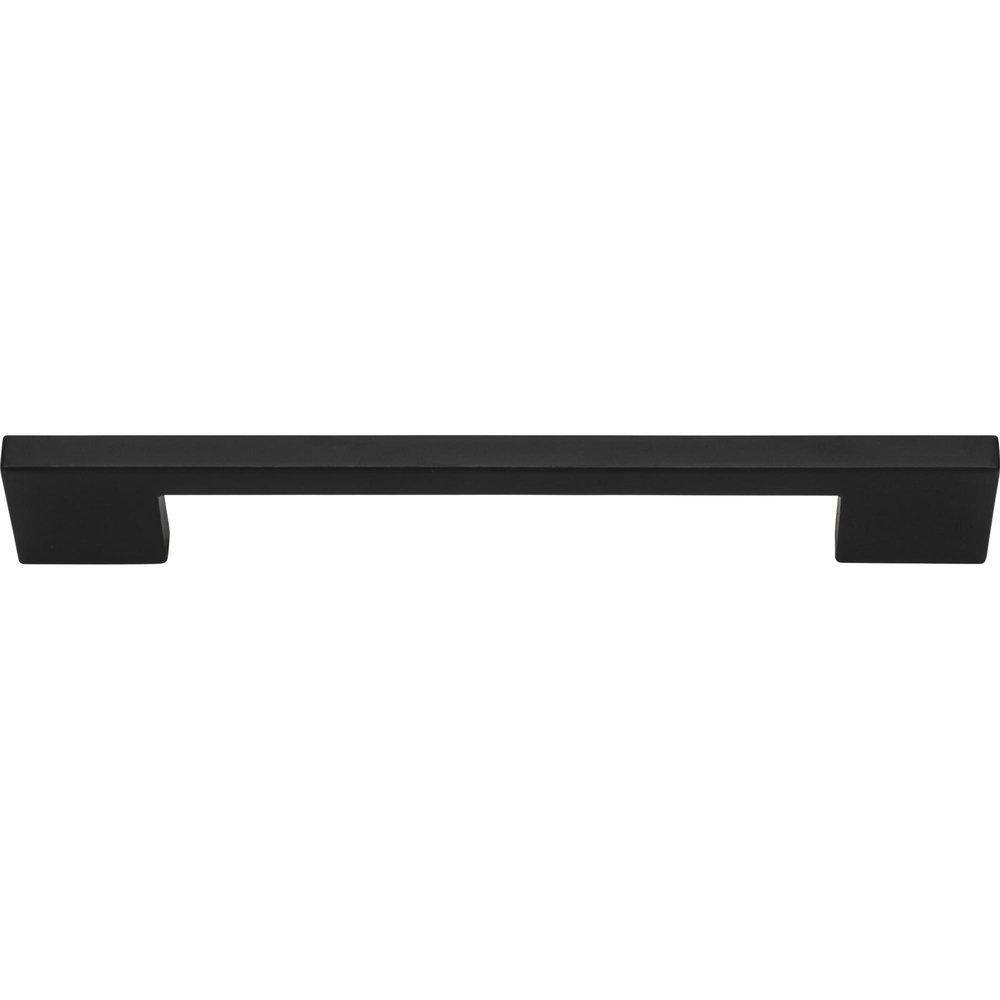 Atlas Homewares Matte Black 8-11/16 in. Thin Square Rail Handle 