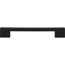 Atlas Homewares Matte Black 8-11/16 in. Thin Square Rail Handle 