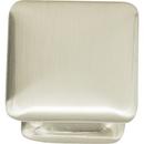 Atlas Homewares Brushed Nickel Square Knob 