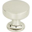1-1/4 in. Round Knob in Polished Nickel