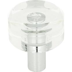 1-3/16 in. Round Knob in Polished Chrome