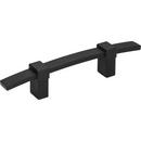 Atlas Homewares Matte Black 6 in. Cabinet Pull 