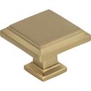 Atlas Homewares Champagne 1-1/4 x 1-1/4 in. Square Knob 