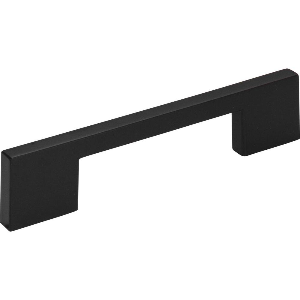 Atlas Homewares Matte Black 6-1/8 in. Thin Square Pull 