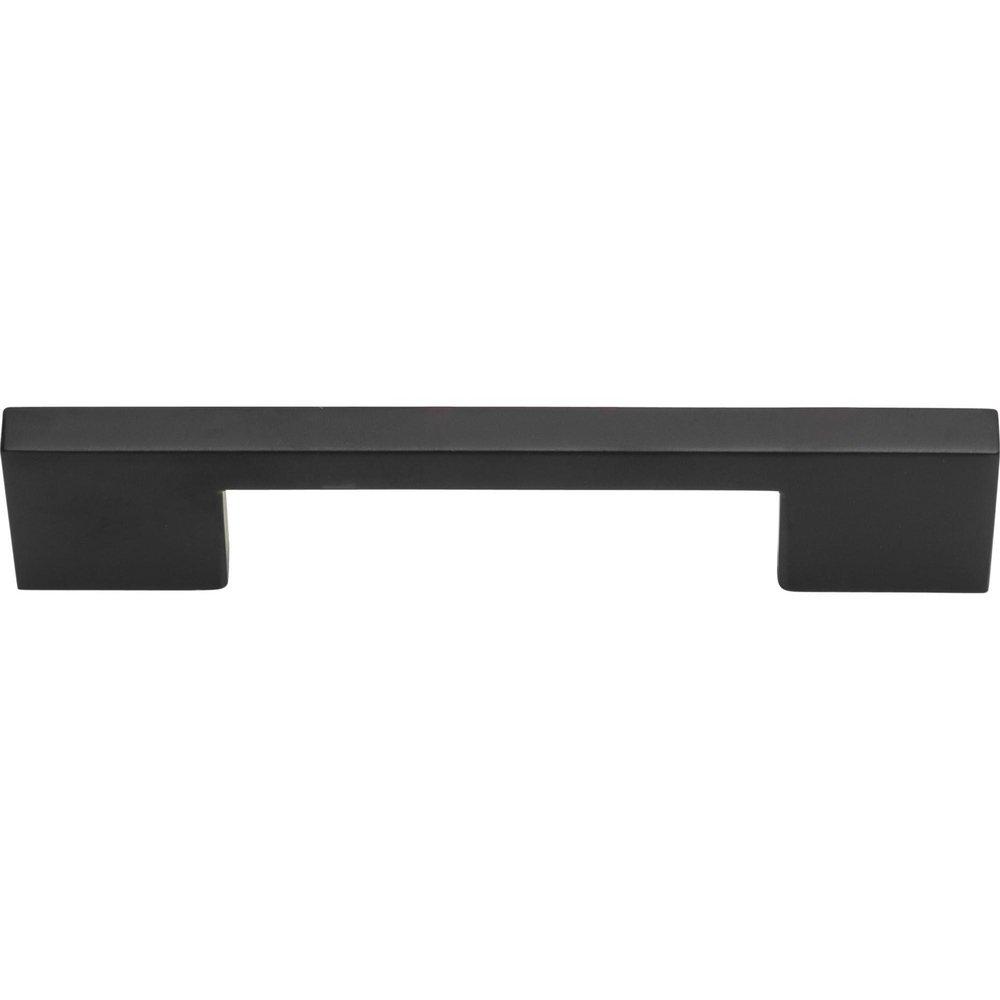 Atlas Homewares Matte Black 6-1/8 in. Thin Square Pull 