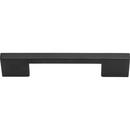 Atlas Homewares Matte Black 6-1/8 in. Thin Square Pull 