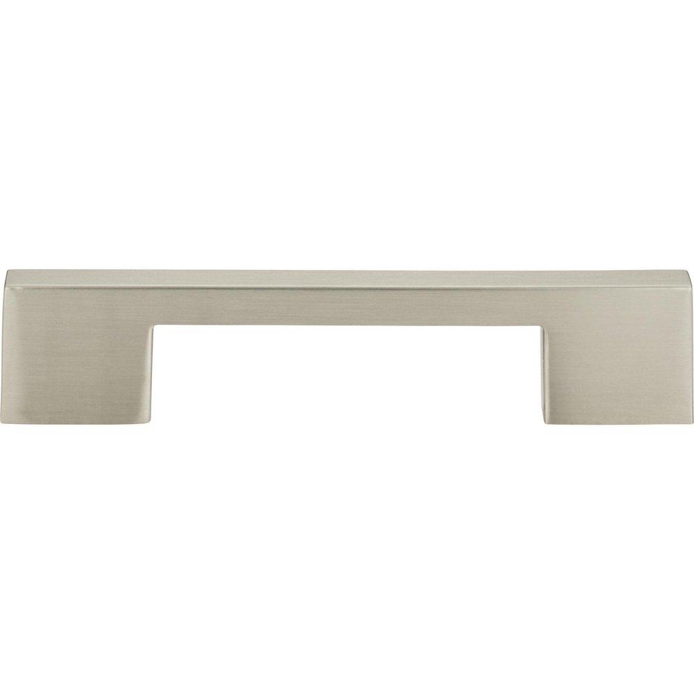 Atlas Homewares Brushed Nickel 6-1/8 in. Thin Square Pull 