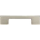 6-1/8 in. Thin Square Pull in Brushed Nickel