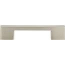 Atlas Homewares Brushed Nickel 6-1/8 in. Thin Square Pull 