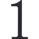 Atlas Homewares Matte Black #1 Number 