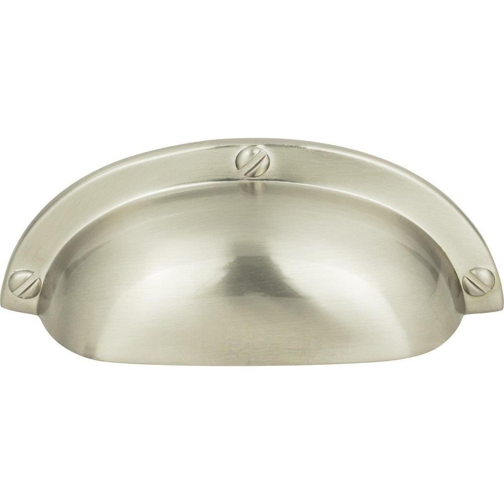 Atlas Homewares Brushed Nickel 3-3/4 in. Cup Pull 