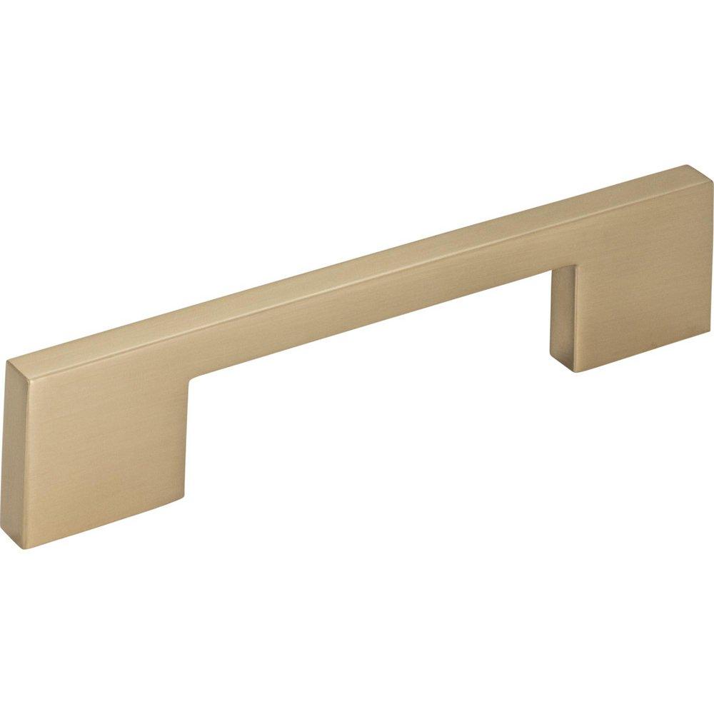 Atlas Homewares Champagne 6-1/8 in. Thin Square Pull 