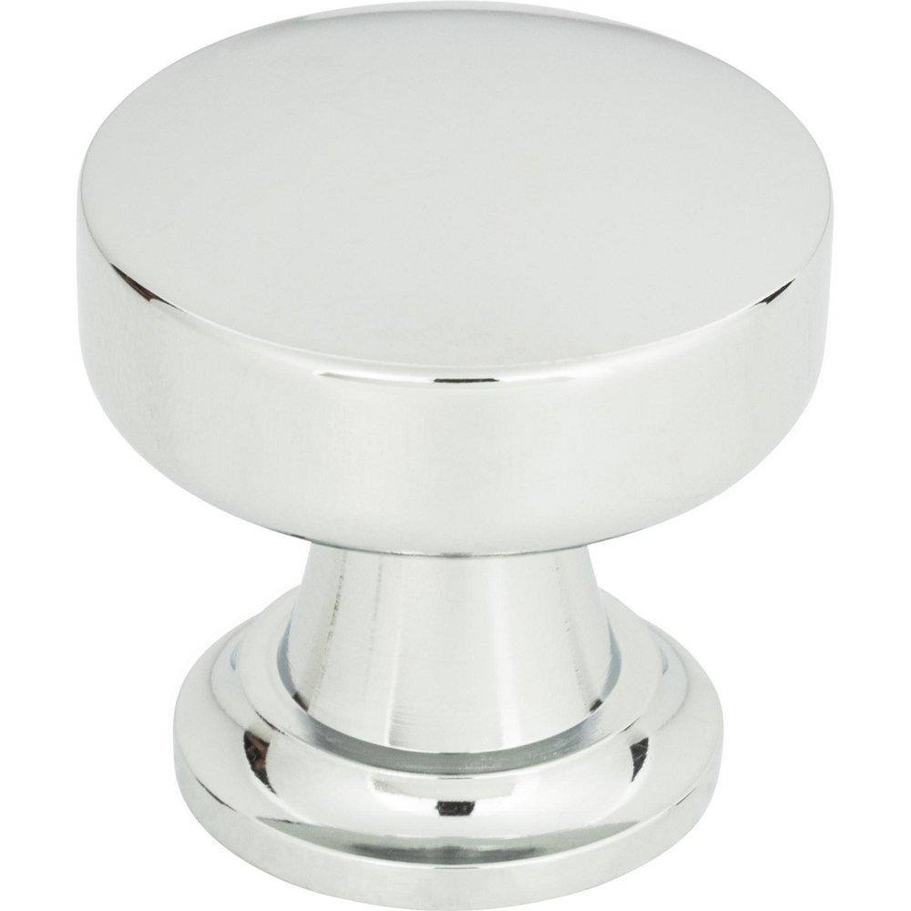 Atlas Homewares Polished Chrome 1-1/4 in. Round Knob 