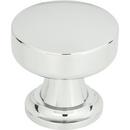 Atlas Homewares Polished Chrome 1-1/4 in. Round Knob 