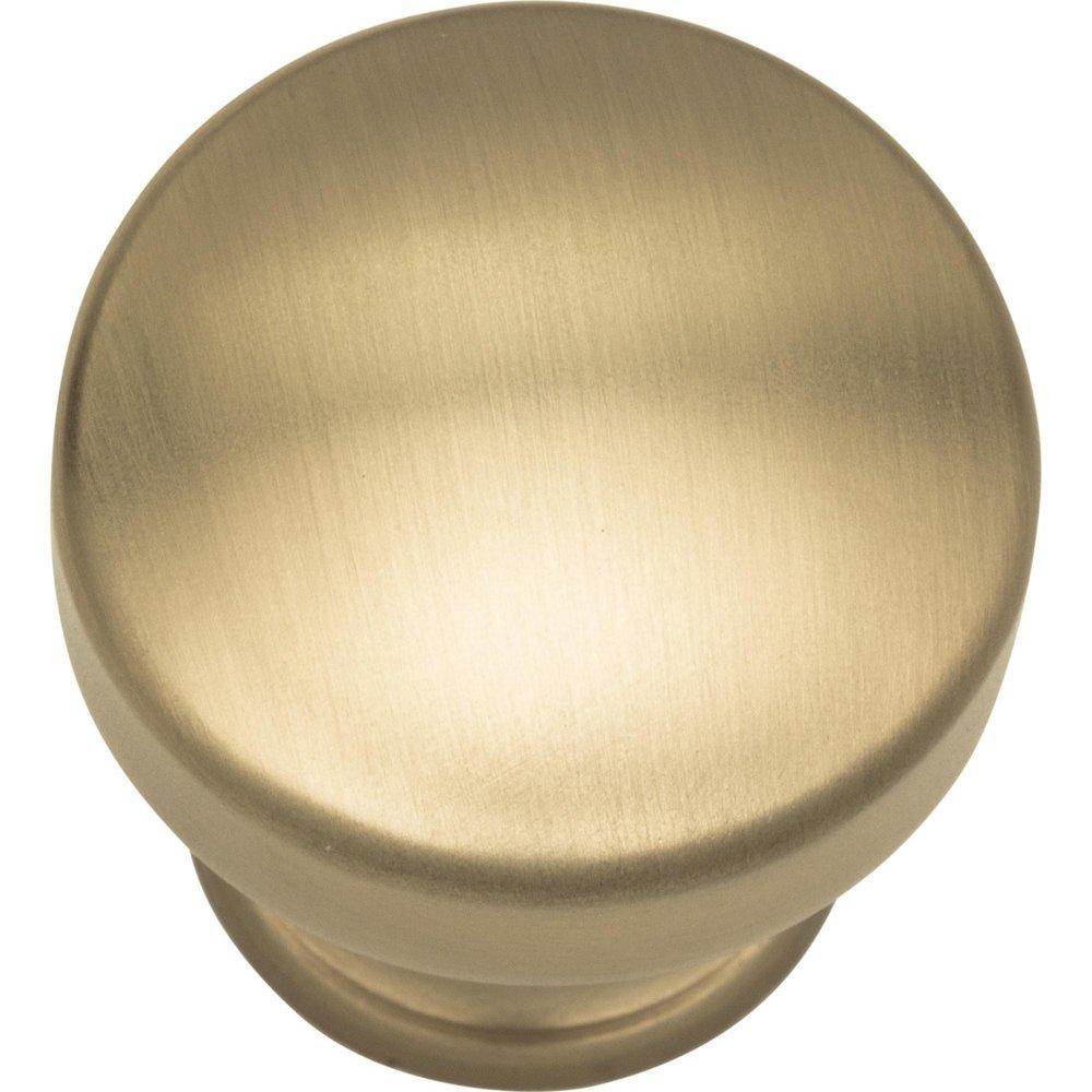 Atlas Homewares Champagne 1-1/4 in. Round Knob 